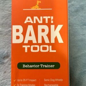 Anti Bark Tool Behavior Trainer - Orange